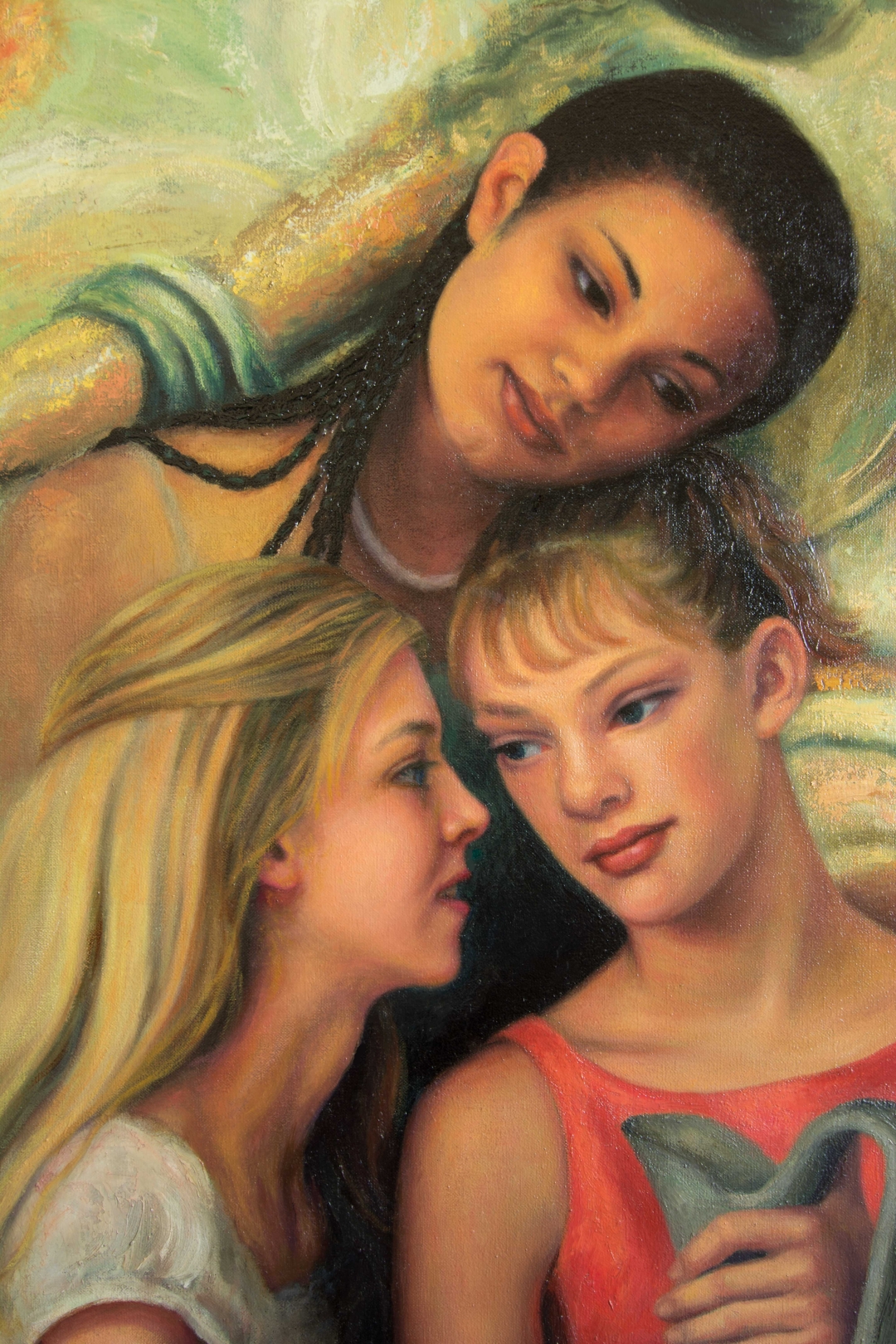 Friendship, closeup