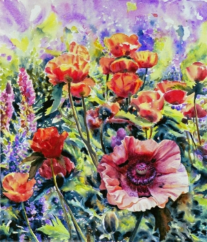 <h5>Poppies</h5>