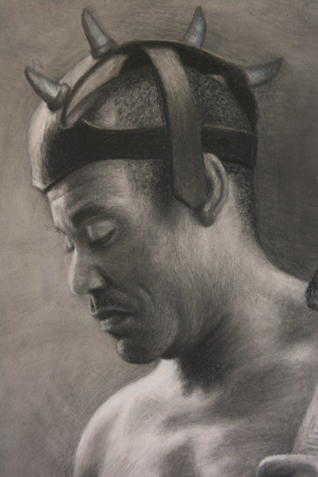 Warrior, closeup